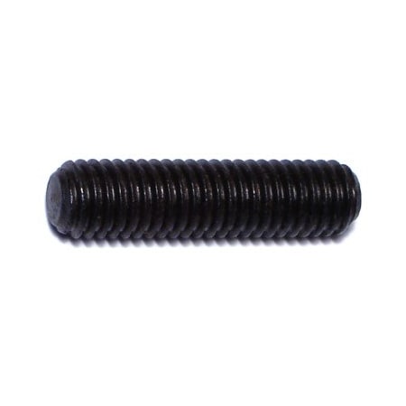 Midwest Fastener Double-End Threaded Stud, 8mm Thread to 31mm Thread, 31 mm, Steel, Plain, 5 PK 66445